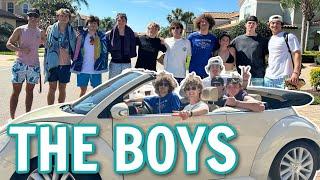 Vacation With The Boys: We Hosted 8 Teenagers for SPRING BREAK!!