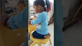 cute baby mushhu activity video