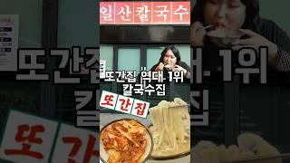 역대 또간집 통틀어 1위 칼국수‼️