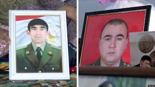 Fallen Officers' Families Grieve In Wake Of Conflict On Kyrgyz-Tajik Border