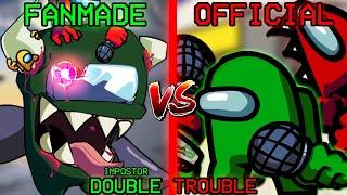 FNF': Vs Impostor V5 - Double Trouble (Official Vs Fanmade) (fanmade restored vs impostor trouble)