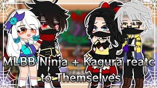 MLBB Ninja + Kagura reacts to Themselves •Gacha Cute• | 1/2 | MLBB | by with @Lyncx.11