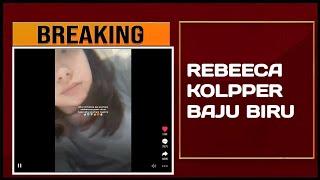 Rebecca Kolpper Viral Baju Biru