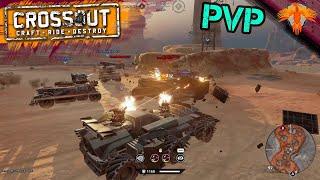 Crossout Best Moments - PvP Multiplayer Gameplay 2022 - PvP Battles 145 - No Commentary