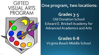 VBCPS Gifted Visual Arts Program