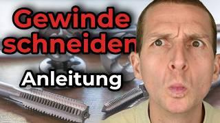 Gewinde schneiden - von Hand - Anleitung | ImmoTrainer Hauswart Wetzikon