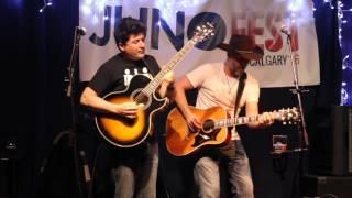 Lee Taylor and Anthony King performing " Folsom prison blues "