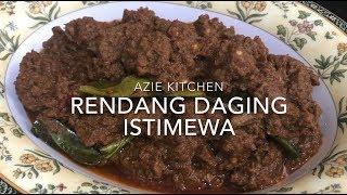 Rendang Daging Sedap dan Istimewa