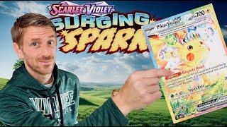 Today I Will Fail at Opening Surging Sparks Pokemon Cards...