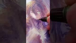 🪟🪑 #mangaart #рисование #акварель   #watercolor #руманга_dier