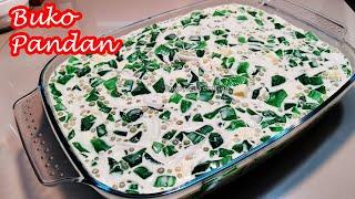 SUPER EASY AND YUMMY BUKO PANDAN JELLY RECIPE!!!