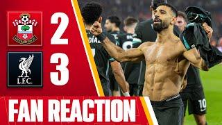 Southampton 2-3 Liverpool | Fan Reactions fan reactions southhampton