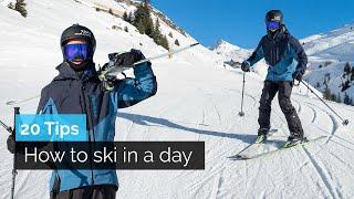 How to Ski in a Day | 20 Tips