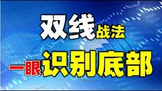 【K线实战】如何把握主力洗盘的结束点，通过这两条线即可实现，简单易懂！  #股票影片教学    #技术分析教学    #k线图实战