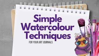 Dawn and Julia Creates - Watercolours for beginners!