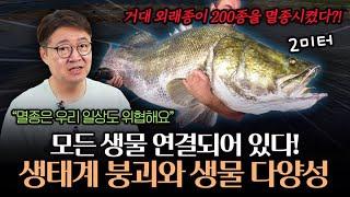 모든 생물이 연결되어 있다! 생물 다양성이 무너질 때 생기는 일
