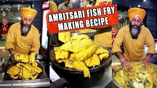 AMRITSARI FISH FRY RECIPE - Famous Fish in Amritsar | FOOD FOUNDER