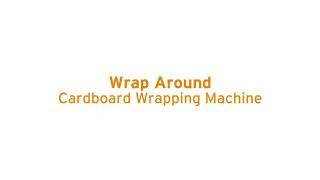 Short Video of Wrap Around Cardboard wrapping machine by Imanpack