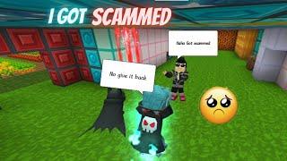 I Got Scammed In Skyblock Blockman Go