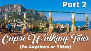 Capri Town and La Piazzetta Walking Tour (No Captions)