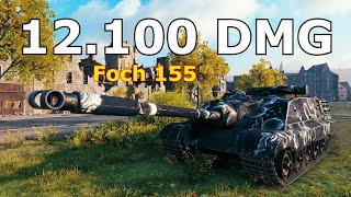 World of Tanks AMX 50 Foch (155) - 12.100 Damage