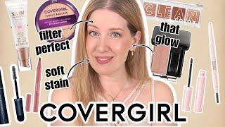 FULL FACE USING ONLY COVERGIRL MAKEUP!
