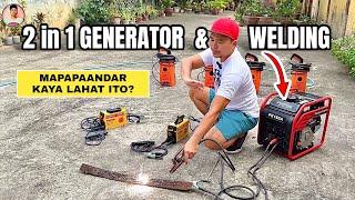 Kaya bang Paandarin ng 2 in 1 Generator & Welding machine yung Pressure Washer?