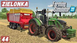 FS 22 - ZIELONKA.  Собираю СОЛОМУ.  Продаю УДОБРЕНИЯ.  Сломался на ДОРОГЕ # 44