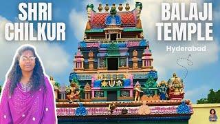 Shri chilkur balaji temple  || Exploring the Famous 'Visa God' Temple - hyderabad