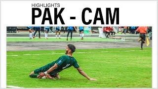 PAK VS CAM - WORLDCUP 26 QUALIFIERS