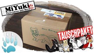 TAUSCHPAKET MIT MIYUKI  TIERVIDEOS MIT HERZ | Sazus Fellnasen