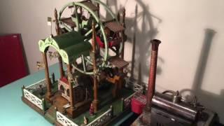 Steam driven ferries wheel