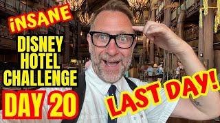 LAST DAY! 20 Of 20 I STAYED At Every Disney Hotel! THE FINAL RESORT Animal Kingdom Lodge