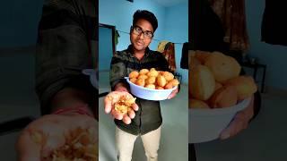 suji ke crispy  pani puri recipe  #minivlog #shorts #shortvideo #youtubeshorts