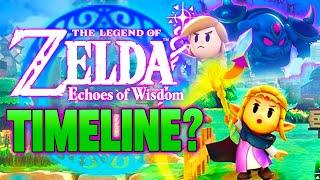 Where Echoes of Wisdom fits in the Zelda timeline