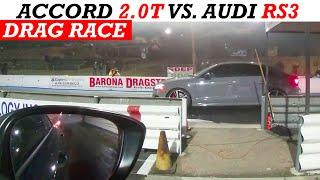 2020 Honda Accord Sport 2.0T vs. 2020 Audi RS3
