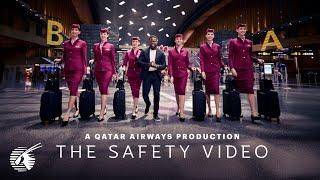 A safety video coming from the Hart | Qatar Airways