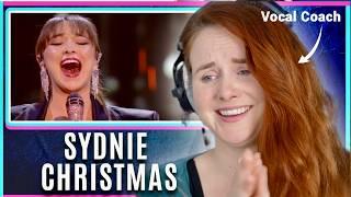 Why Is She Not Famous? Sydnie Christmas - My Way Somewhere Over The Rainbow (BGT) Vocal Coach react