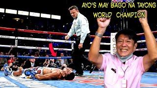 December 8, 2024 Congrats! May bago na tayong WORLD CHAMPION... MARCOS  Napatalon sa tuwa..