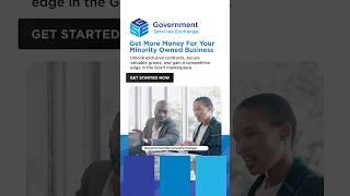 Minority Business Certification with Government Services Exchange