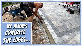 Installing Border Pavers | DON'T Use Plastic Edging!