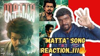 MATTA Song | THE GOAT | REACTION | Thalapathy Vijay | FILMY DECODING STUDIO