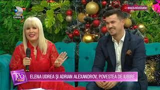 Teo Show - Elena Udrea si Adrian Alexandrov vorbesc in EXLUSIVITATE despre povestea lor de iubire!