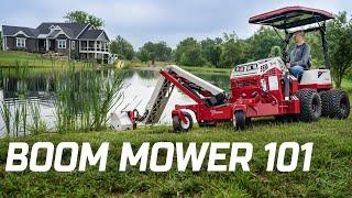 How To Operate The Ventrac Tractor Boom Mower