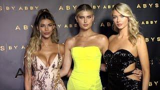 Tiffany Keller, Kellie Stewart, Erin Michelle Cummins "Abyss by Abby" USA Launch Party Black Carpet