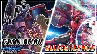 Digimon Card Game : Craniamon (Black) VS BlitzGreymon (Red)