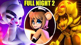 FULL WALKTHROUGH AND ALL SECRETS IN Fap Nights At Frenni's Night Club NIGHT 2 | FNAF Anime with Fnia