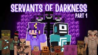 We defeated the SERVANTS OF DARKNESS! - Part 1 (Minecraft Adventure Map!)