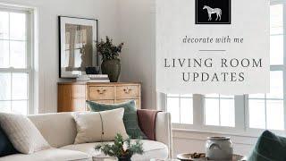 Decorate With Me: Living Room Refresh! - Farmhouse Living Room Decorating Ideas