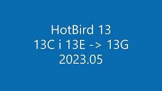 Porównanie zmian jakości sygnału satelit HotBird 13G z 13C i 13E changes in satellite signal quality